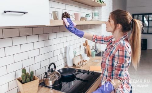 Чем помыть кухонный гарнитур глянцевый. Как отмыть жир с кухонной мебели домашними средствами