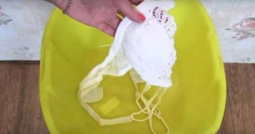 Как отбелить бюстгальтер форум. Советы и рецепты, как отбелить бюстгальтер, эффективные методы