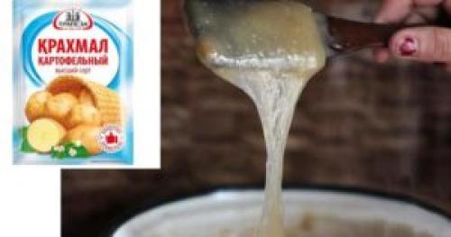 Клей из крахмала для обоев пропорции. Как сварить клейстер из крахмала? Обзор и Советы +Видео