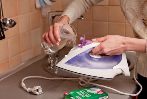 Как почистить утюг от накипи тефаль. Чем удалить накипь в утюге Tefal: средства и жидкости, способы и инструменты