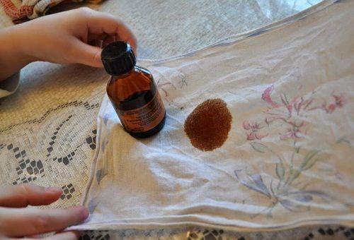 Какие меры предосторожности нужно принимать при удалении йода с кожи. Особенности выведения пятен от йода в домашних условиях