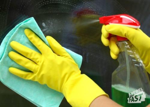 Чем мыть глянцевую кухню, чтобы не было разводов. Чем отмыть глянцевую кухню —, какие средства использовать, а какие нет