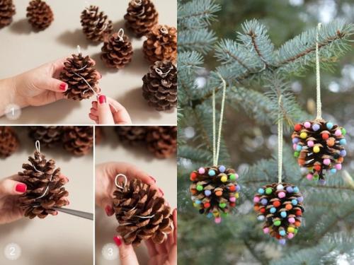 Украсить стену на Новый год своими руками. Украшения новогодней ёлки