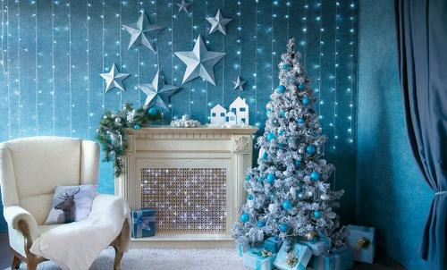 Декорации на Новый год. Как украсить квартиру к Новому 2022: актуальные советы и креативные идеи