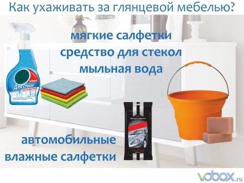 Cредство для глянцевых фасадов кухни. Что нельзя делать при уходе за глянцем 06 Cредство для глянцевых фасадов кухни. Что нельзя делать при уходе за глянцем 06