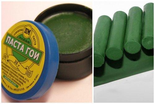 Паста гои для глянцевой кухни. Состав чистящего препарата