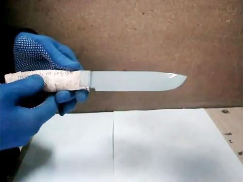 Как стереть надпись с металла. Контролируемое травление надписи на клинке