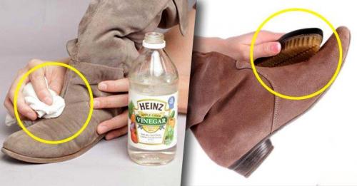Как почистить замшевую обувь от соли. Как подручными средствами полностью убрать соль с замшевой обуви