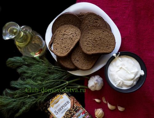 Гренки на сковороде-гриль. Гренки из черного хлеба с чесноком на сковороде – рецепты чесночных гренок с пошаговыми фото