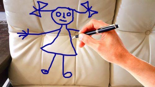 Как вывести гелевую ручку с одежды. Выведение свежих пятен с одежды 12