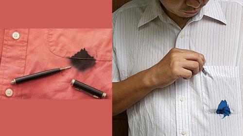 Как закрепить гелевую ручку на ткани. Несложные и быстрые 14 методов вывести и отстирать пятно от ручки с одежды