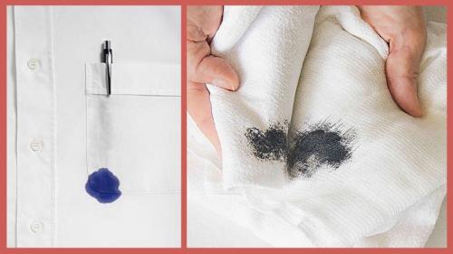 Как закрепить гелевую ручку на ткани. Несложные и быстрые 14 методов вывести и отстирать пятно от ручки с одежды
