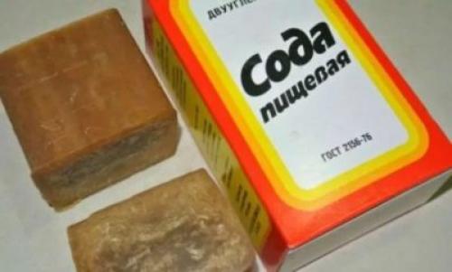Как отмыть посуду кальцинированной содой. Сода и мыло