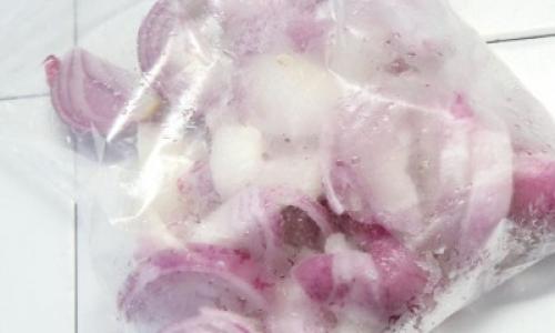 Хранить лук в холодильнике. Методы хранения в домашних условиях