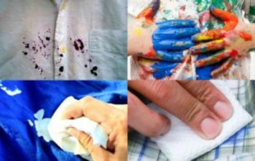 Пятновыводитель для акриловой краски. Как отстирать акриловую краску народными способами