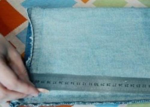 Как ушить джинсы по внутреннему шву. Как заузить джинсы по внутреннему шву