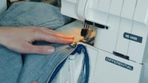 Как ушить джинсы по внутреннему шву. Как заузить джинсы по внутреннему шву