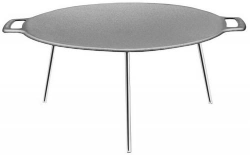 Сковорода гриль с отверстиями. Варианты посуды для готовки на углях