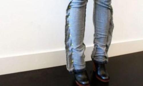 Лайфхак, как ушить джинсы по бокам. Как ушить джинсы в бедрах