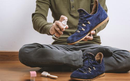 Как растянуть кожаные ботинки. Горячий способ 07