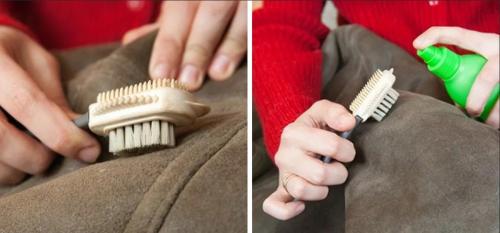 Как почистить замшевую обувь паром. Как почистить замшу?