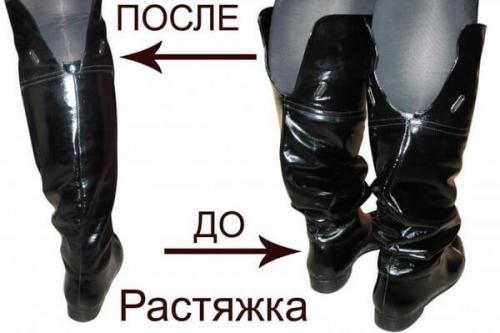 Что делать, если сапоги узкие в голенище. Как растянуть голенище сапог в домашних условиях: пошаговый мастер-класс, как правильно увеличить размер голенища (85 фото и видео)