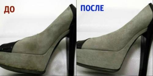 Чем почистить замшевые туфли черные. Как почистить замшевую обувь