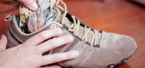 Как растянуть обувь в ширину. Как разносить кожаную обувь 03