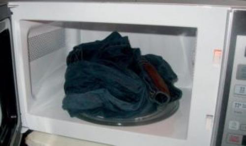 Как быстро высушить кофту