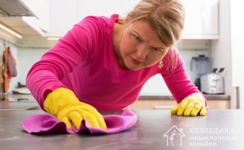 Чем отмыть кухонный гарнитур от жира и грязи. Как отмыть жир с кухонной мебели домашними средствами