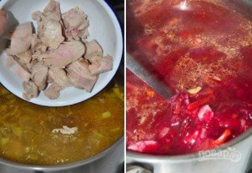 Технология приготовления борща. Самый вкусный борщ