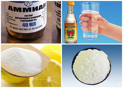 Как очистить швы в ванной между плиткой. Народные средства