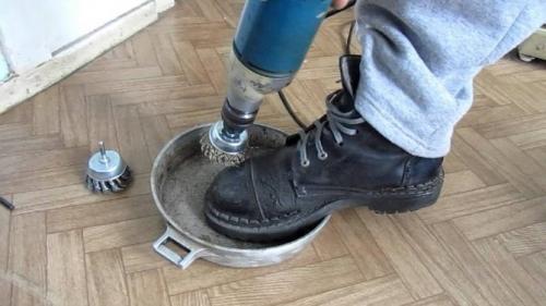 Как убрать ржавчину с казана из чугуна в домашних условиях. Как очистить казан из чугуна от ржавчины внутри