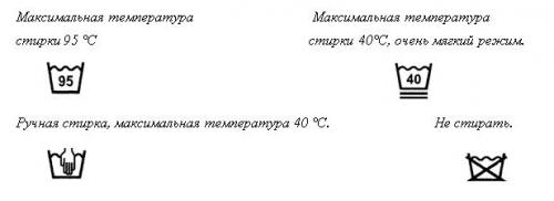 Этикетка на вещах. Символы на одежде. Расшифровка с пояснениями 09 Этикетка на вещах. Символы на одежде. Расшифровка с пояснениями 09