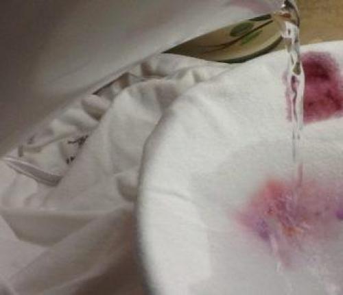 Как вывести пятно от томатной пасты на белой одежде. Чем вывести пятно от помидора или кетчупа