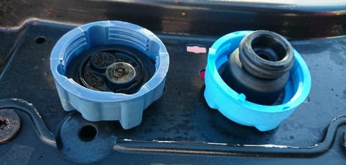 Признаки неисправности пробки расширительного бачка. Назначение крышки бачка системы охлаждения 01