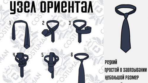 Какие способы завязывания тонких галстуков существуют. 12 способов завязать галстук