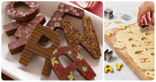 Как сделать цифры на торт своими руками. Как сделать шоколадные буквы своими руками