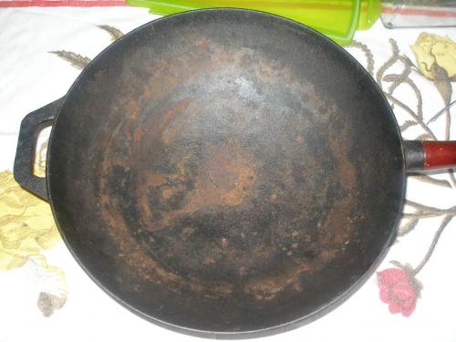 Можно ли готовить в ржавом казане. Чугунный казан ржавеет, что делать?