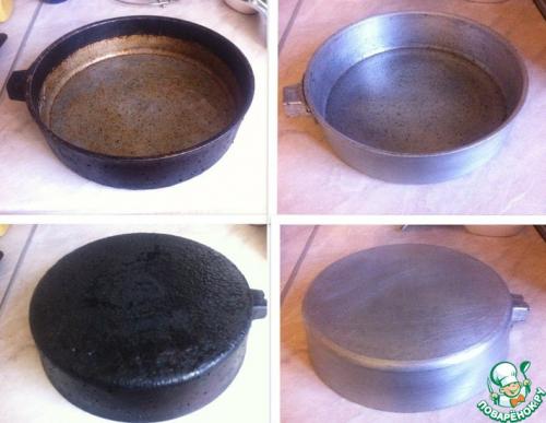 Как очистить кастрюлю от пригара, если поверхность изделия повреждена