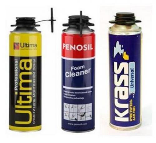 Чем отмыть монтажную пену с металлической двери. Удаление незастывшей смеси