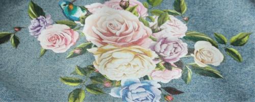 Как приклеить термонаклейку на джинсы.