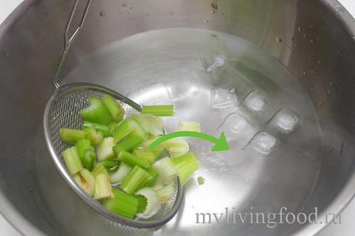 Как хранить сельдерей в морозилке. Как заморозить сельдерей