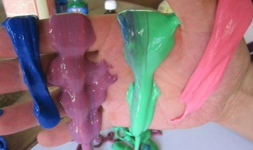 Как снять слайм с рук. Почему слайм прилипает к рукам? 04