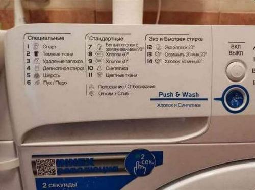 Режим шерсть в стиральной машине индезит. Основные режимы стиральных машин Indesit