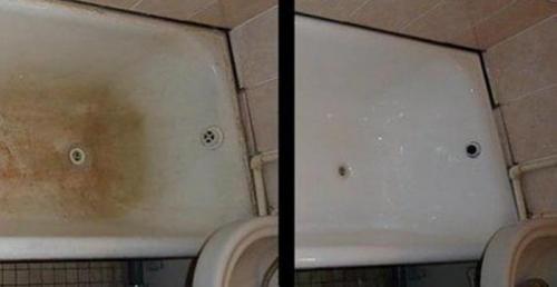 Чем лучше отчистить ванну до бела в домашних условиях. Как очистить чугунную ванну до бела в домашних условиях 12