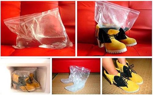 Можно ли растянуть замшевую обувь в длину. Как растянуть замшевые сапоги