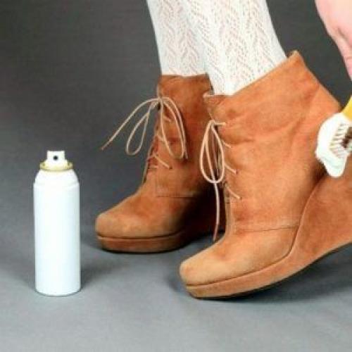 Как убрать белые пятна на замшевой обуви. Как убрать разводы с замшевой обуви?