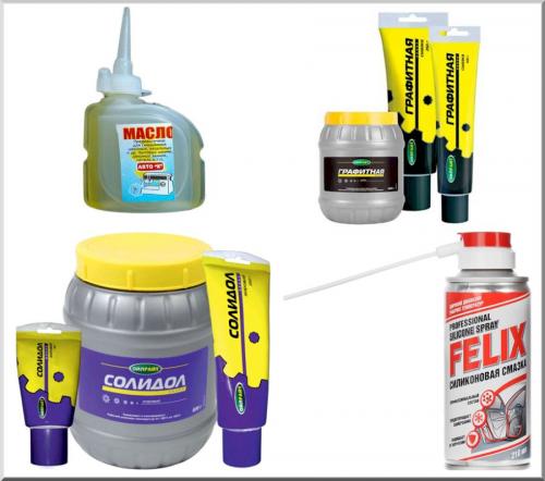 Силиконовая смазка для дверных замков. Выбор средства